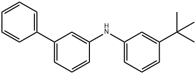 Biphenyl-3-yl-(3-tert-butyl-phenyl)-amine,2162963-41-7,结构式