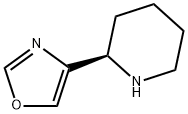 (R)-4-(piperidin-2-yl)oxazole Structure