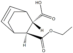 (2S,3S)- 3(乙氧羰基)双环[2.2.2]辛基-5-烯-2-羧酸,2166401-97-2,结构式
