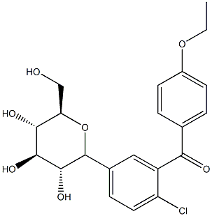 达格列净杂质B 结构式