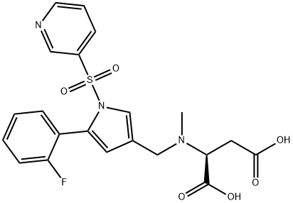 沃诺拉赞杂质U6 结构式