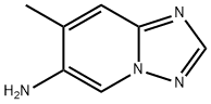 7-甲基-[1,2,4]三唑并[1,5-A]吡啶-6-胺, 2172466-50-9, 结构式