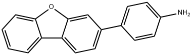 4-(3-二苯并呋喃基)苯胺, 2174904-30-2, 结构式