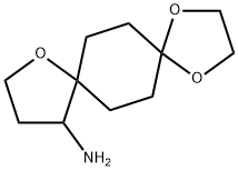 1,4,9-Trioxa-dispiro[4.2.4.2]tetradec-12-ylamine* Structure