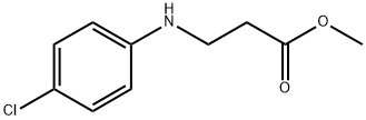 3-(4-Chloro-Phenylamino)-Propionic Acid Methyl Ester Structure