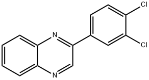 2-(3,4-dichlorophenyl)quinoxaline Structure