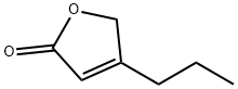 2(5H)-Furanone, 4-propyl- Struktur