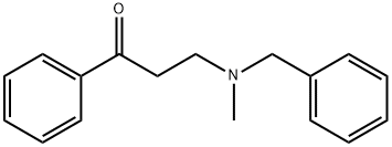 1-Propanone, 3-[methyl(phenylmethyl)amino]-1-phenyl- Structure
