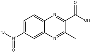 3-Methyl-6-nitroquinoxaline-2-carboxylic acid Structure