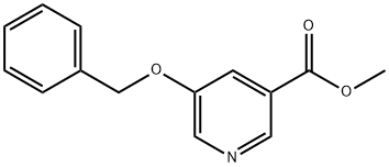 methyl 5-(benzyloxy)nicotinate Struktur