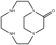1,4,7,10-Tetraazabicyclo[8.2.2]tetradecan-11-one Struktur