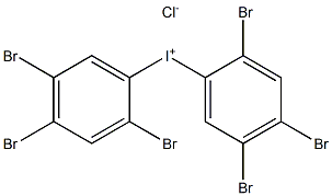 2,2',4,4',5,5'-Hexabromodiphenyliodonium chloride Struktur
