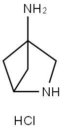 2-azabicyclo[2.1.1]hexan-4-amine dihydrochloride, 220593-82-8, 结构式