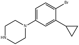 2222934-12-3 1-(4-bromo-3-cyclopropylphenyl)piperazine