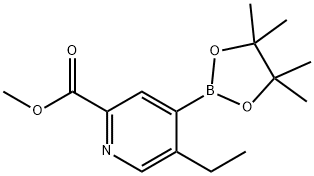 2223011-37-6 5-Ethyl-2-(methoxycarbonyl)pyridine-4-boronic acid pinacol ester