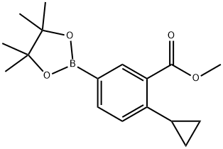 2223030-69-9 methyl 2-cyclopropyl-5-(4,4,5,5-tetramethyl-1,3,2-dioxaborolan-2-yl)benzoate