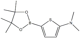 5-(Dimethylamino)thiophene-2-boronic acid pinacol ester Structure