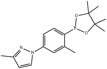 2-Methyl-4-(3-methyl-1H-pyrazol-1-yl)phenylboronic acid pinacol ester|