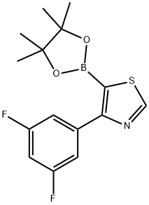 2223050-83-5 4-(3,5-Difluorophenyl)thiazole-5-boronic acid pinacol ester
