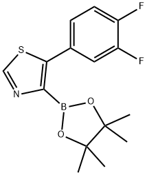 2223053-44-7 5-(3,4-Difluorophenyl)thiazole-4-boronic acid pinacol ester