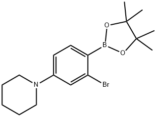 2223055-06-7 2-Bromo-4-(piperidino)phenylboronic acid pinacol ester