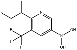 2225151-76-6 6-(sec-Butyl)-5-trifluoromethylpyridine-3-boronic acid