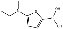 5-(Methylethylamino)thiophene-2-boronic acid Structure