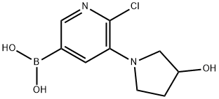 2225153-30-8 6-Chloro-5-(3-hydroxypyrrolidin-1-yl)pyridine-3-boronic acid