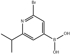 2225154-68-5 2-Bromo-6-(iso-propyl)pyridine-4-boronic acid