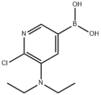 2225169-90-2 6-Chloro-5-diethylaminopyridine-3-boronic acid