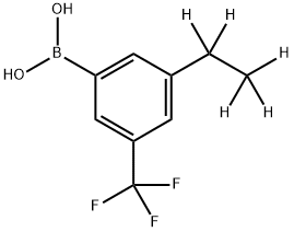 2225173-18-0 3-(Trifluoromethyl)-5-(ethyl-d5)-phenylboronic acid