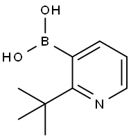 2-(tert-Butyl)pyridine-3-boronic acid Struktur