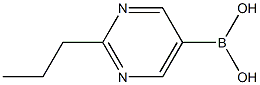 (2-propylpyrimidin-5-yl)boronic acid Struktur