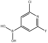 2-Fluoro-6-chloropyridine-4-boronic acid
