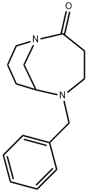 5-苄基-1,5-二氮杂双环[4.3.1]癸烷-2-酮 结构式