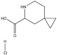 6-azaspiro[2.5]octane-5-carboxylic acid hydrochloride Structure