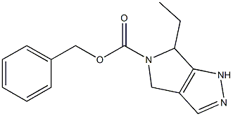苄基-6-乙基-4,6-二氢吡咯并[3,4-C]吡唑-5(1H)-羧酸盐,2228971-69-3,结构式