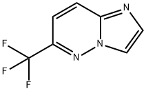 6-(trifluoromethyl)imidazo[1,2-b]pyridazine Struktur