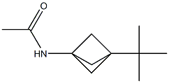 N-{3-tert-butylbicyclo[1.1.1]pentan-1-yl}acetamide,2231675-02-6,结构式