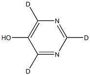 pyrimidin-d3-5-ol Structure