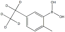 (5-(ethyl-d5)-2-methylphenyl)boronic acid|