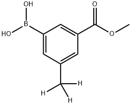 (3-(methoxycarbonyl)-5-(methyl-d3)phenyl)boronic acid|