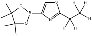 2-(ethyl-d5)-4-(4,4,5,5-tetramethyl-1,3,2-dioxaborolan-2-yl)thiazole|