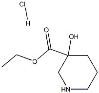 ethyl 3-hydroxypiperidine-3-carboxylate hydrochloride,2244462-01-7,结构式