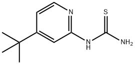 1-(4-(tert-butyl)pyridin-2-yl)thiourea Struktur