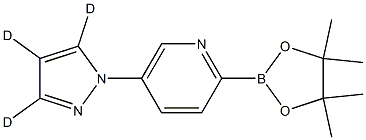 5-(1H-pyrazol-1-yl-d3)-2-(4,4,5,5-tetramethyl-1,3,2-dioxaborolan-2-yl)pyridine|