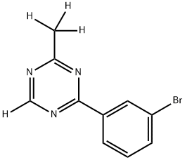 2-(3-bromophenyl)-4-(methyl-d3)-1,3,5-triazine-6-d|