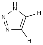 1H-1,2,3-triazole-4,5-d2 Struktur