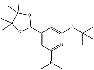 2256755-23-2 6-(tert-butoxy)-N,N-dimethyl-4-(4,4,5,5-tetramethyl-1,3,2-dioxaborolan-2-yl)pyridin-2-amine