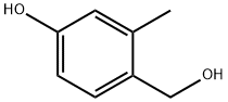 2-METHYL-4-HYDROXYBENZYL ALCOHOL 结构式